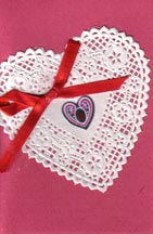 Valentine from Janie Anderson to Dorothy