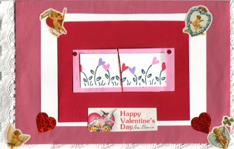 Valentine from Elaine Wold to Dorothy