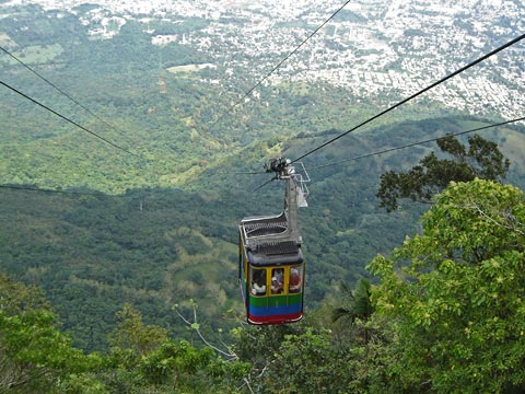 Gondola on Mount Isabel de Torres