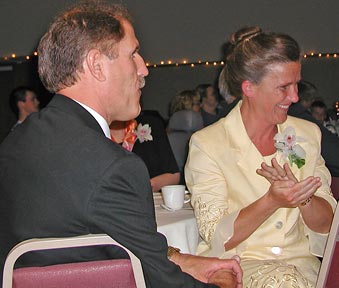 Curt and Patty Henderson, parents of the bridegroom