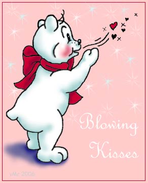 Blowing Kisses -- with love