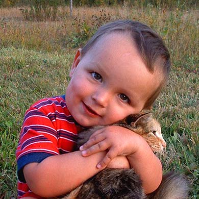 A hug for my kitty!