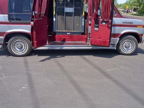 The lift in 